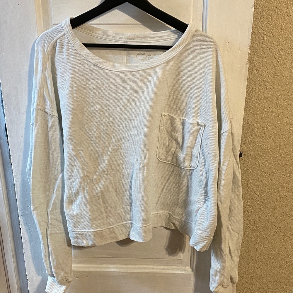 Aerie White Women's Sweatshirt